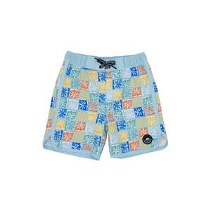 Детские шорты с принтом пальм от Feather 4 Arrow, эластичным поясом и защитой UPF 50+ 10046191