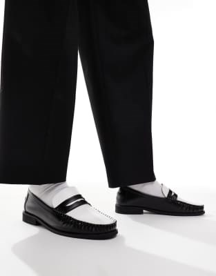 Лоферы SEQWL Hero с контрастными элементами и плоской подошвой 10045322