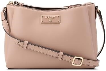 Nine West Сумка через плечо Leonel с тройным отделением и регулируемым ремнем 56 см, оснащенная внутренними карманами 11099475