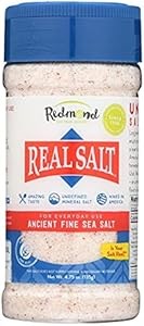 Redmond Морская соль Real Salt – натуральная нерафинированная органическая без глютена мелкого помола, 134 г (упаковка из 12 штук) 11048533