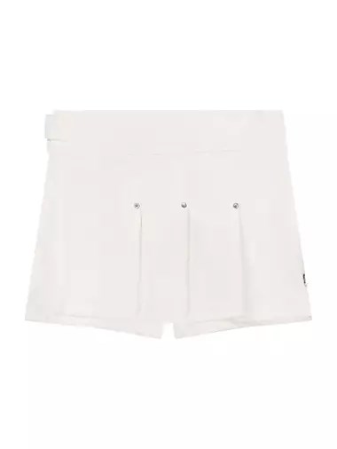 Мини-юбка для девочек Lola от Dl1961 с кнопочной застежкой и аккуратными швами, 99% хлопок 10044098