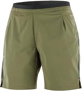 Женские шорты Salomon RUNLIFE из переработанного полиамида, 19 см, комфортная посадка 11053702