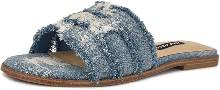 Женские босоножки Nine West Germanny с открытым носом и модной пряжкой на среднем каблуке 11066154