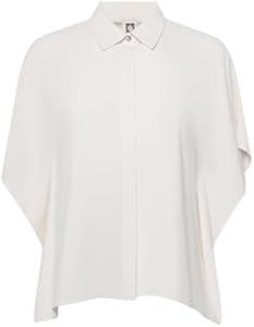 Женская блуза Anne Klein с пуговицами, длинными рукавами и воротником, 100% полиэстер 11045388