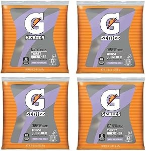 Энергетический напиток в порошке Gatorade Riptide Rush, 4 упаковки по 600 г, оптимальная гидратация для спортсменов 11065536