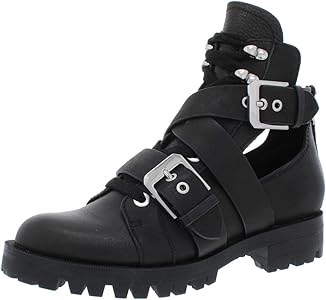 Кожаные ботинки Dolce Vita Preia с резиновой подошвой и высотой голенища 10 см 11098855