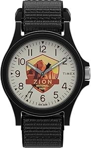 Timex Часы унисекс 40 мм из коллекции ',Национальные парки',, водонепроницаемость до 50 м 11105007
