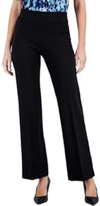 Женские широкие брюки Anne Klein с завышенной талией, 68% вискозы, удобная посадка 11084158