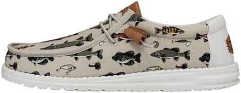 Мужские лоферы HEYDUDE Wally Fish Lure | Легкие и удобные обувь для рыбалки и путешествий 11052936