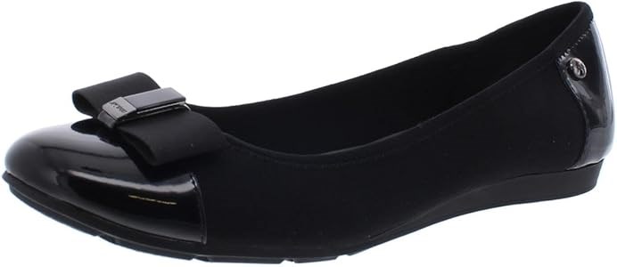 Балетки Anne Klein Sport с круглым носком, рельефным бантом и эластичной подошвой для женщин 11045817