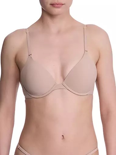 Бюстгальтер с вырезом Verge от Natori с регулируемыми многослойными бретелями и поддержкой на весь день 10044070