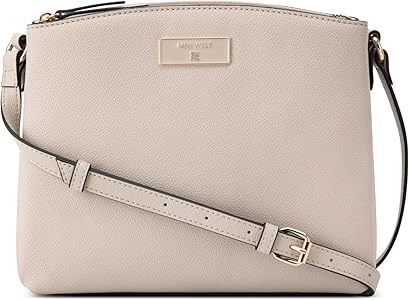 Nine West Кроссбоди Mary с тремя отделениями и внутренними карманами на молнии с хлопковой отделкой 11057448