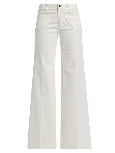 Джинсы Slay Heart Wide-Leg от Alice + Olivia из стретчевой ткани с карманами в форме сердца и поясом 11015004