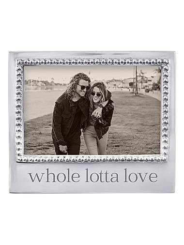 Mariposa Подарочная фоторамка Whole Lotta Love с бусинами, алюминиевая, размер 10 см х 15 см 10046213