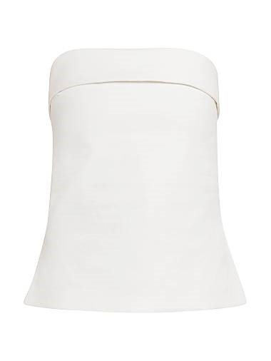 Armarium Бесшовный топ Cecile из итальянского хлопка с боковыми разрезами и скрытой молнией 11019943