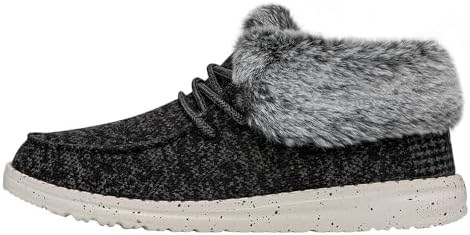 Женские ботинки Hey Dude Wendy Fold Boho с округлым носом и легкие, на щиколотке 11088046