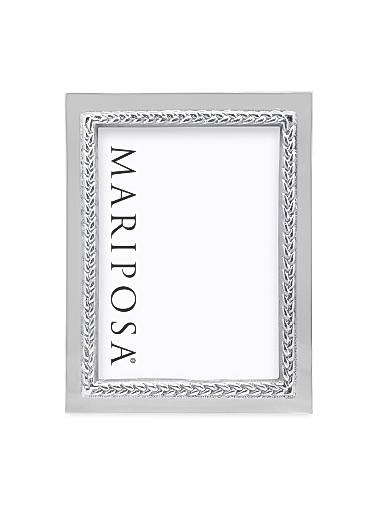 Mariposa Фоторамка в плетеном дизайне, алюминий, размеры 10 х 15 см и 13 х 18 см 10044497