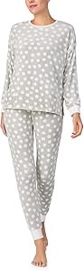 Kate Spade New York Двухпредметный комплект пижам от kate spade: лонгслив и джоггеры из стрейч-велюра с регулируемым поясом 11105909