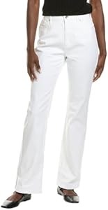 Женские расклешенные брюки с завышенной талией и пятью карманами от Anne Klein 11099341