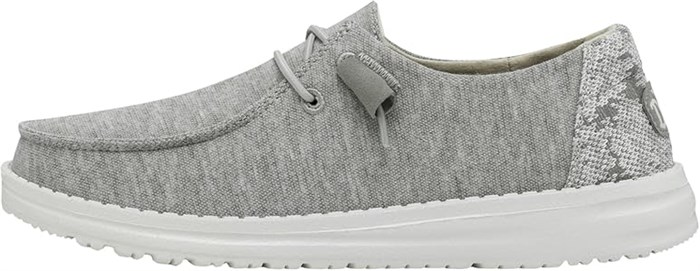 Heydude Женские лоферы Hey Dude Wendy Stretch Fleece с эластичными шнурками и ультралегкой подошвой 11073157