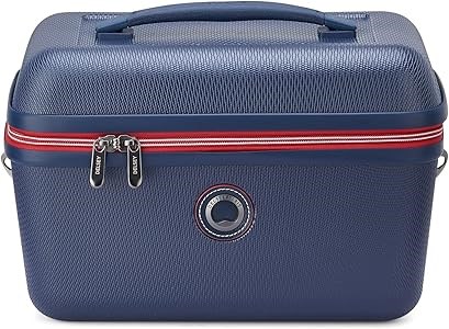 Delsey Paris Косметичка Chatelet Air 2.0 из переработанного полиэстера с водонепроницаемым карманом и регулируемым плечевым ремнем 11089330