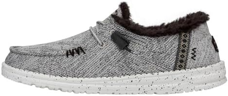 Женские слепоны Hey Dude Wendy с пушистой отделкой, легкие и дышащие 11044464