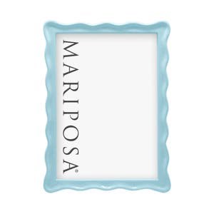 Mariposa Волнистая фоторамка из переработанного алюминия 14,5 x 1,9 x 20 см с глянцевым эмалевым покрытием 10045600