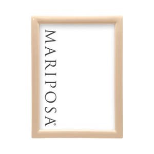 Mariposa Минималистичная рамка для фотографии ручной работы из переработанного алюминия с глянцевым покрытием, размеры 14,9 см х 1,5 см х 19,7 см 10045837