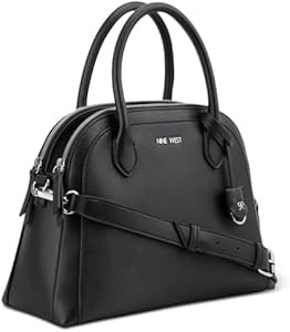 Nine West Сумка через плечо с двумя отделениями и застежкой на молнии, с хлопчатобумажной подкладкой 11056538