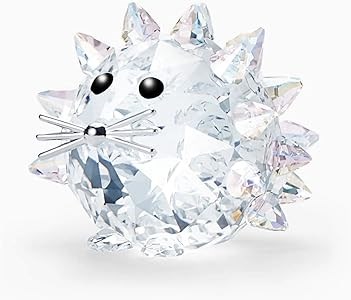 Swarovski Светящийся ёжик с 897 гранями, мягкими иглами, высотой 2.5 см и шириной 2.5 см, идеален для декора 11078119