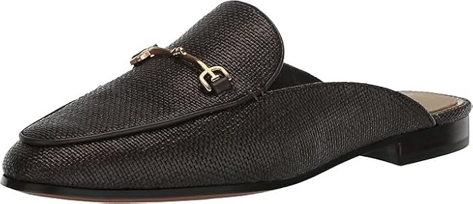 Лоферы Sam Edelman Linnie Pinto Brown с круглым носом и цепочной деталью, удобные и стильные 11091356