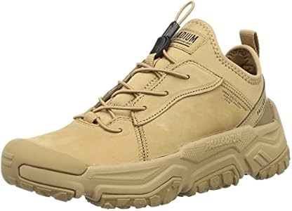 Женские кожаные кроссовки Palladium OFF-GRID для осени и зимы, без застежки 11049183