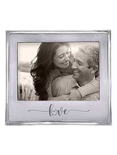 Mariposa Фоторамка ',Любовь', из алюминия 5x7 дюймов с подарочной упаковкой 10046209