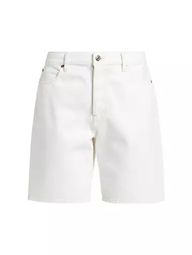 Шорты из 100% хлопка с пятью карманами от Frame, черная молния, размер 4 10043480