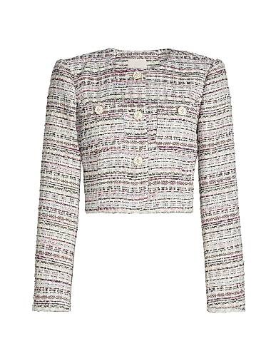 Cinq a Sept Auden Boucle Tweed Jacket 11009901
