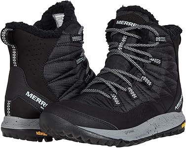 Женские утеплённые водоотталкивающие кроссовки Merrell Antora для зимних прогулок 11047750