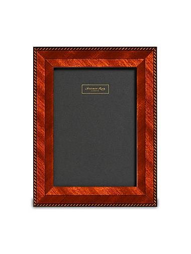 Addison Ross Фоторамка коричневого цвета с верёвочным декором и лакированной отделкой, размеры 10x15 см, 13x18 см, 20x25 см 10044449