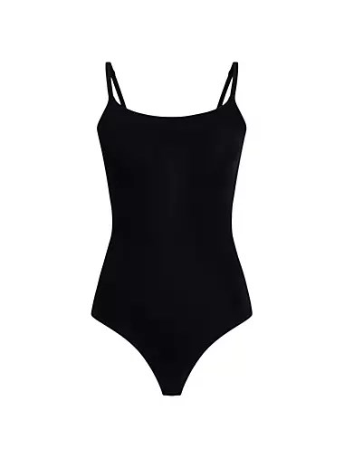 Боди Knit Ballet Cami Commando из трикотажа с круглым вырезом и регулируемыми бретелями, 87% нейлон 10043737