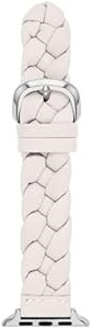 Kate Spade New York Ремешок для Apple Watch из белой плетёной кожи с пряжкой, размеры 38/40/41/42/44/45/46/49 мм 11082853