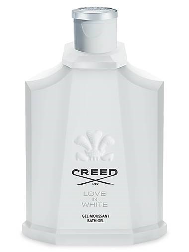 Creed Гель для ванн и душа Love In White, быстро пенится, 200 мл, легкий аромат и нежное очищение. 10044272