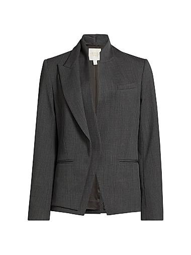 Шерстяной блейзер Micks Wife TWP с кнопочной застежкой и накладными карманами 11023817