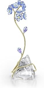 Swarovski Стильный и блестящий декоративный элемент Florere Forget-me-not, без вазы, не игрушка 11046905