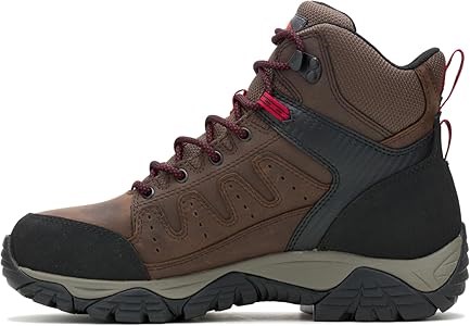 Водонепроницаемые мужские ботинки Merrell Windoc с кожаным верхом и амортизацией в пятке 11044848