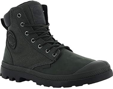 Универсальные ботинки Palladium Pampa Sport Cuff WP N, оливковые, с резиновой подошвой и водоотталкивающей защитой 11098001