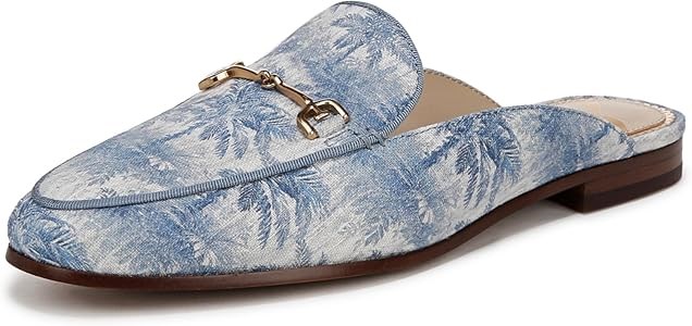 Женские лоферы Sam Edelman Linnie, синий цвет, размер 5.5, классический дизайн для любого стиля 11076752