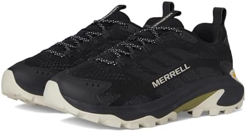 Легкие кроссовки Merrell Moab Speed 2 для бега и трекинга с поддержкой, подошва Vibram и полиэстеровый верх 11102800