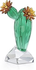 Swarovski Фигурка из кристаллов Bordeaux в виде кактуса с 952 многоцветными гранями, высота 8,5 см, для декора 11043119