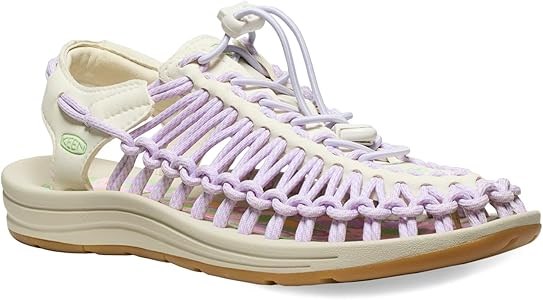 Женские сандалии KEEN Uneek с уникальной двухшнуровой конструкцией и износостойкой резиновой подошвой 11044391