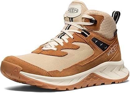 Женские водонепроницаемые хайкинговые ботинки KEEN Hightrail из прочной легкой кожи с анатомической подошвой 11072401