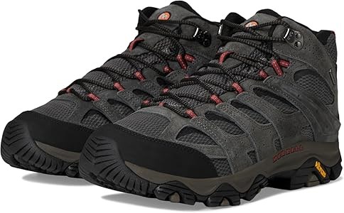 Мужские походные ботинки Merrell Moab 3 Mid Waterproof с амортизацией и прочной подошвой 11085351